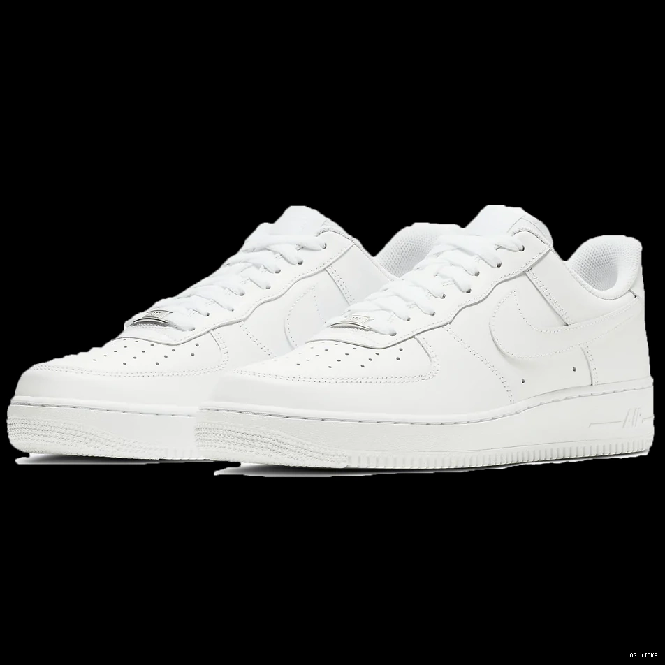 1 Air Force '07' Low Nike Triple White 0821